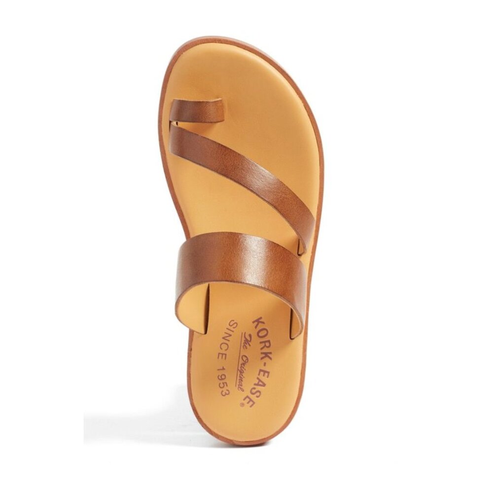 Kork-Ease Natural Tan Strappy Sandals - Picture 2 of 4
